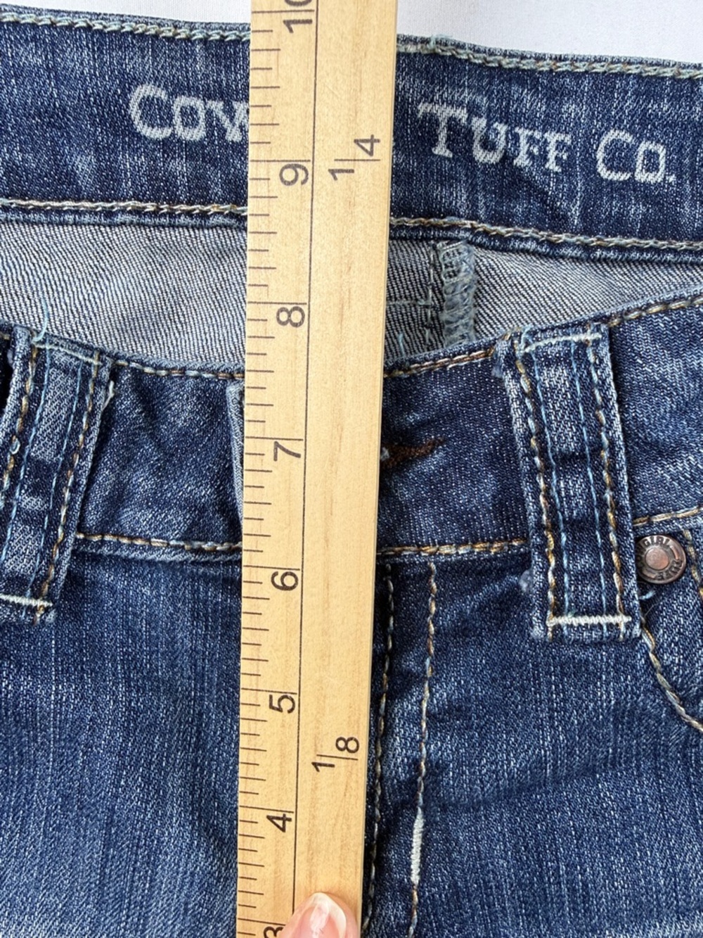 Cowgirl Tuff Bootcut Jeans – Size 27 (Excellent Condition) - Picture 7 of 13
